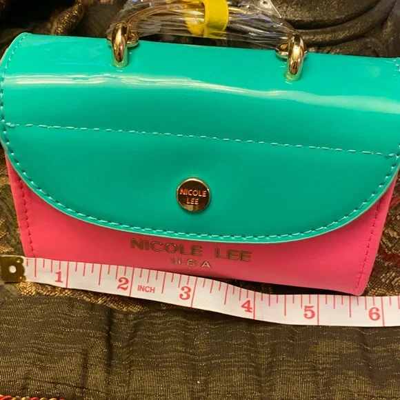 Nicole Lee Mini Bags - Green, Black, Orange - Picture 6 of 9